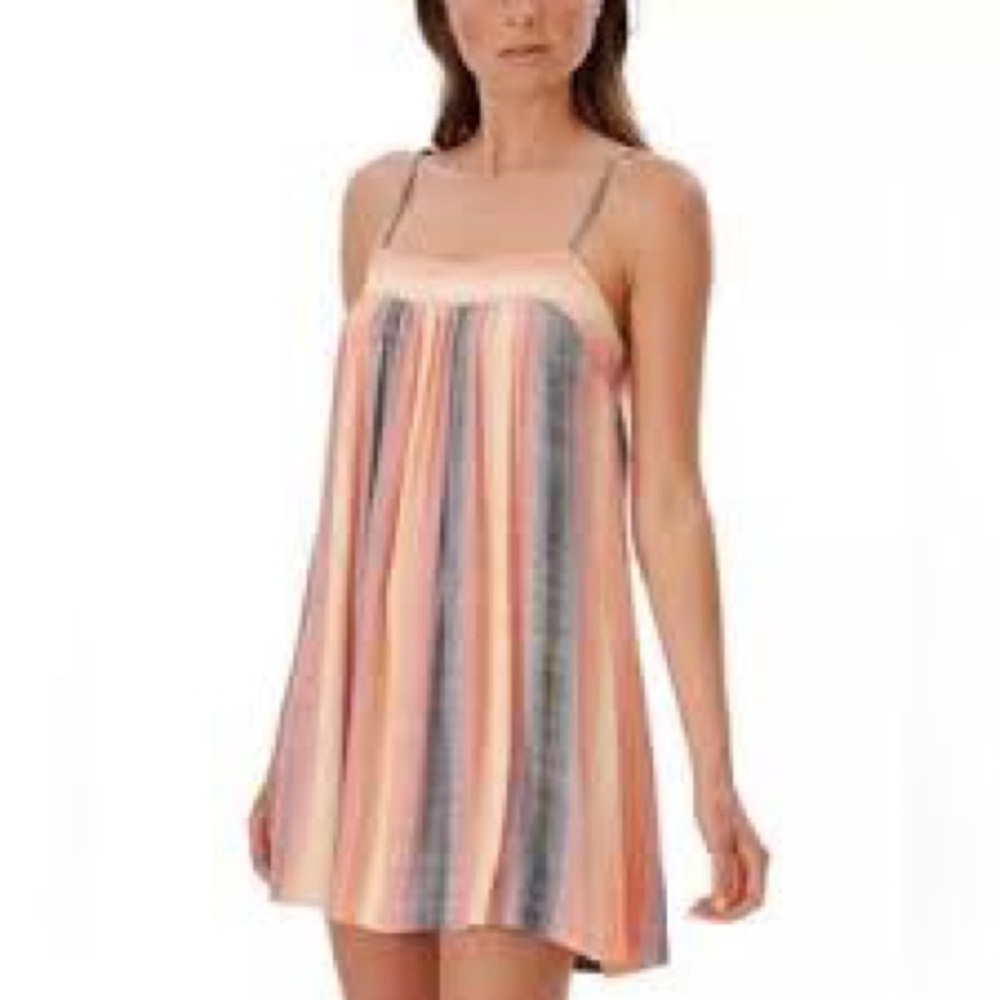 NWT Ripcurl Stripe Cover-up or Mini dress
